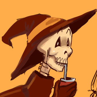 Witch The Skeleton